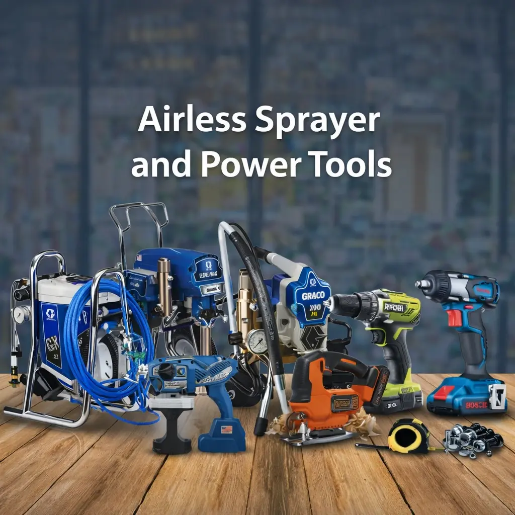 Airless Sprayer and Power Tools